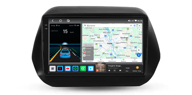 Штатная магнитола Mekede M6 Plus Chevrolet Camaro (2015-2023) CarPlay QleD, фото 1