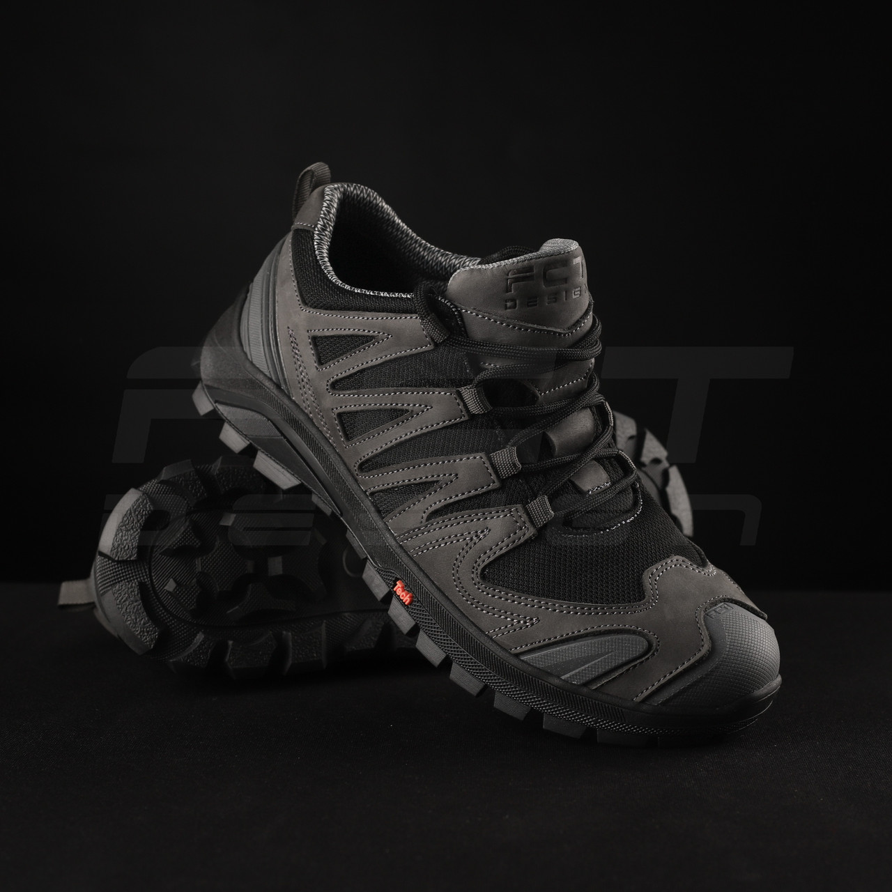 Кросівки тактичні демісезонні FCT Headhunter Хедхантер мембрана GoreTex Сірі