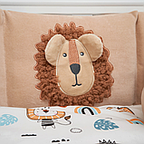 Постільний комплект Twins Leo на 7 предметів, beige, фото 6