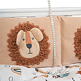 Постільний комплект Twins Leo на 7 предметів, beige, фото 5