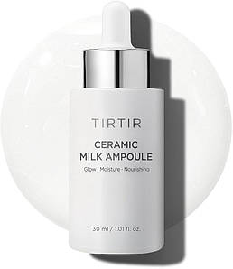 Молочна ампула для зволоження та сяйва шкіри TIRTIR Ceramic Milk Ampoule, 30мл