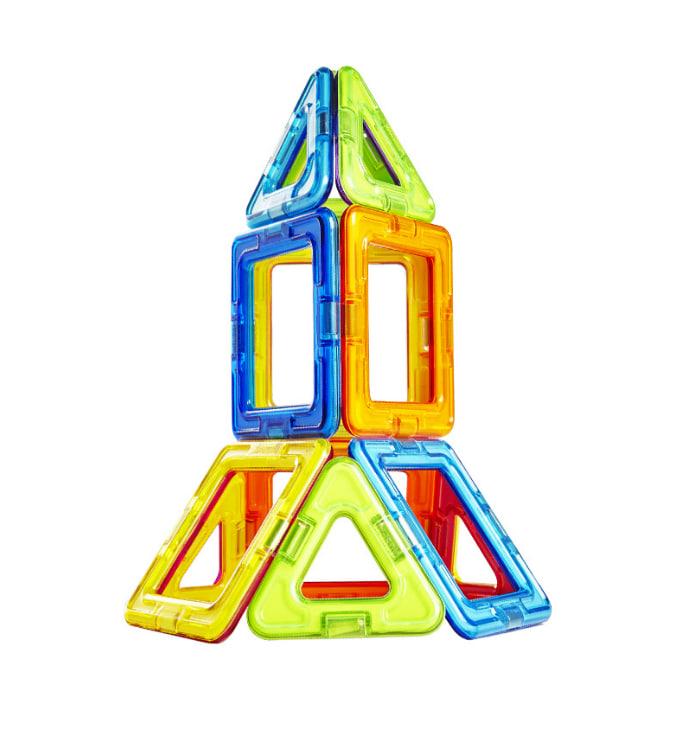 Конструктор дитячий Magplayer MPB-14 магнітний набір 14 деталей (SHiz16633), фото 1