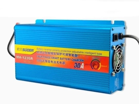 Зарядний пристрій для автомобільного акумулятора BATTERY CHARGER MA-1230A 12V 30A, фото 1