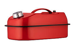 Каністра 2E JCM10H паливна горизонтальна 10 л метал 0.6 мм 1.8 кг червона  (SHiz16587)