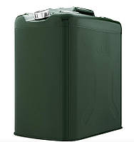 Каністра 2E JCM60S для бензину вертикальна 60л метал 0.8мм, 6.5кг, зелена  (SHiz16586)