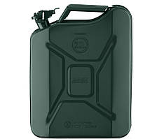 Каністра 2E JCM20V паливна вертикальна 20 л метал 0.8 мм, 3.6 кг, зелена  (SHiz16585)