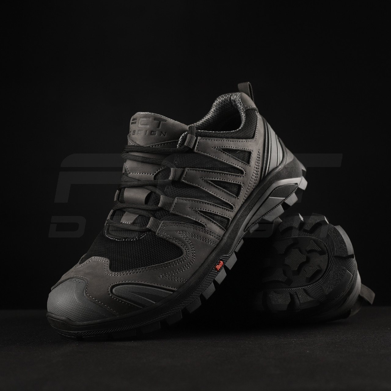Кросівки тактичні демісезонні FCT Headhunter Хедхантер мембрана GoreTex Сірі