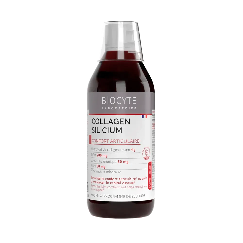 **Biocyte COLLAGEN SILICIUM – Підтримує і захищає здоров'я суглобів** 500мл