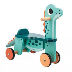 Каталка толокар для дітей від 1 року Janod "Діно Портозавр" (Niz16610)