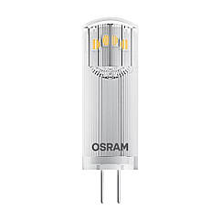 Світлодіодна лампа OSRAM LED PIN Capsule 1,8W 200Lm 2700K AC/DC 12V G4 Прозорий (4058075431966)
