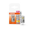 Світлодіодна лампа OSRAM LED PIN Capsule 2,6W 300Lm 2700K AC/DC 12V G4 Прозорий (4058075431997), фото 3