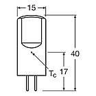 Світлодіодна лампа OSRAM LED PIN Capsule 2,6W 300Lm 2700K AC/DC 12V G4 Прозорий (4058075431997), фото 4
