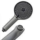 Змішувач для ванни округлий Frap F3275-19 матовий графіт душ 2 режими, фото 5