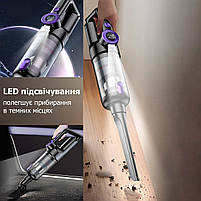 Автопилосос акумуляторний для автомобіля Vacuum Cleaner VC30 - потужний бездротовий автопилосос для машини, фото 7