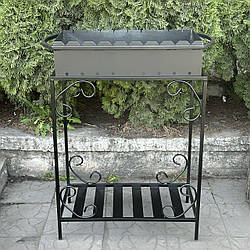 Мангал із дровницею на 9 шампурів 3мм