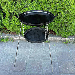 Комплект сковорода із диска SDR-50P з підвісом для вогню