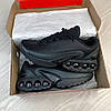 Nike air max dn black чоловічі кросівки Найк чорні текстильні для занять спортом і на кожен день весна літо, фото 11