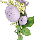 Декоративна гілочка «Лавандовий зайчик», 25 см, фото 2