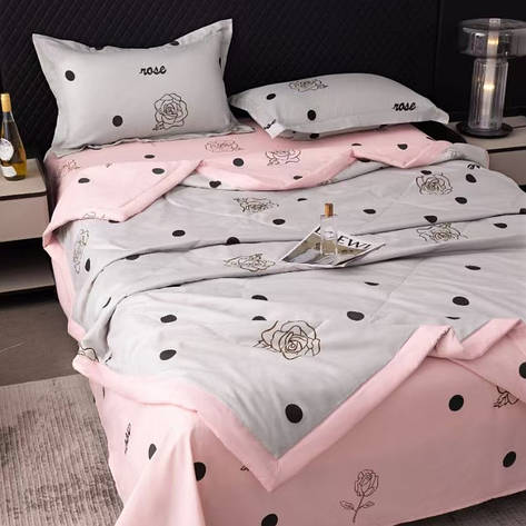 Комплект літньої постільної білизни з ковдрою Cororful Home, фото 1