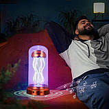 Світильник нічник лампа Медуза "Jellyfish" 21 см — помаранчевий (AS-180365), фото 5