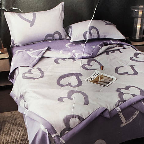 Комплект літньої постільної білизни з ковдрою Cororful Home, фото 1