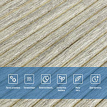 Самоклеюча декоративна 3D панель 700x700x8.5мм Білий Бамбук (071) SW-00000073, фото 4