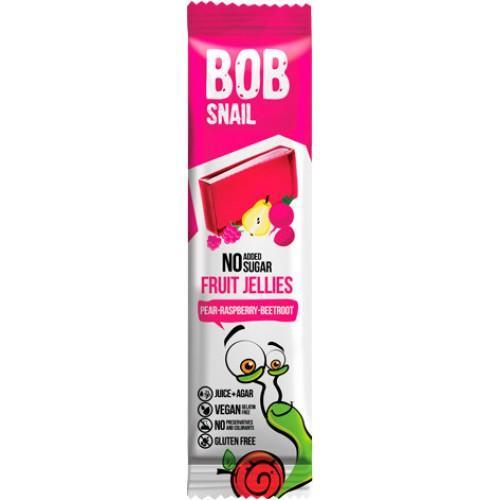 Натуральний мармелад Груша-Малина-Буряк Bob Snail Улиток Боб, 38 г, фото 1