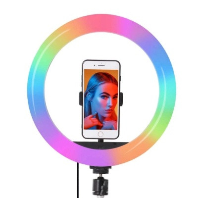 Кільцева Лампа RGB Fill Light 26cm (LJJ-26)