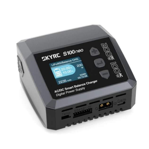 SkyRc S100 Neo LiPo 1-6s 200W AC/DC 200W  Зарядний пристрій