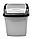 Відро для сміття пластикове Будиночок 5 літрів металік 22*17*26.5 см (Горизонт), фото 3