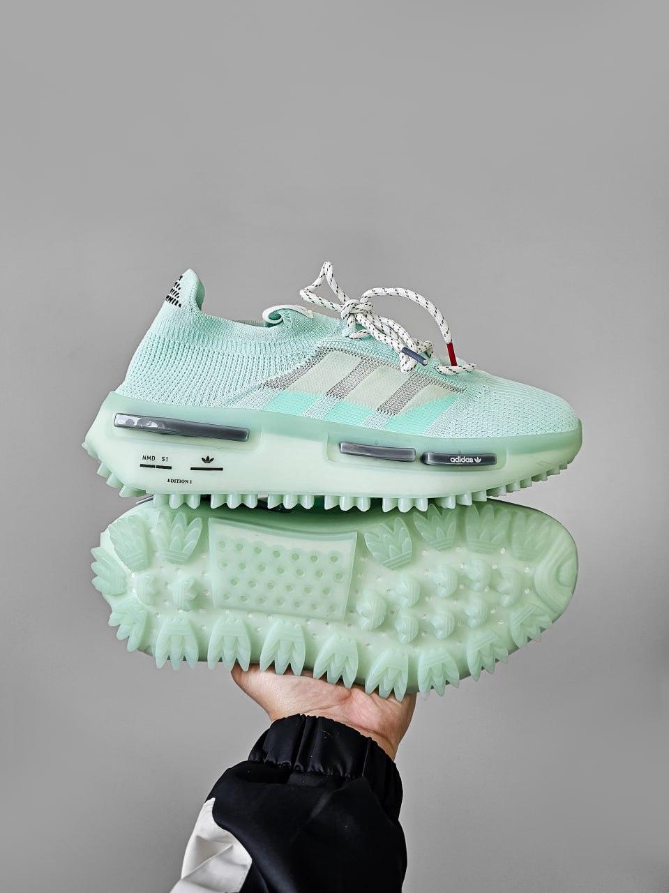 Кросівки чоловічі м`ятні Adidas NMD S1 Edition Mint (17024), фото 1