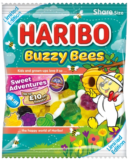 Желейні цукерки Haribo Buzzy Bees 140г