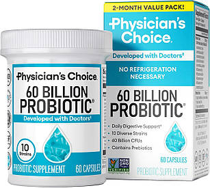 Physician's Choice 60 Billion Probiotic 60 капсул