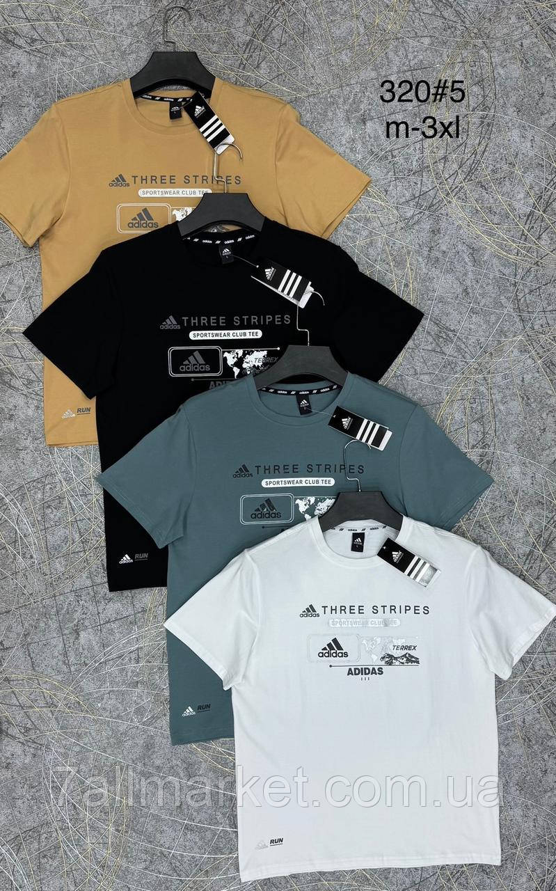 Футболка чоловіча, розміри M-3XL (4 кв) "PROSTOMEN" недорогого від прямого постачальника