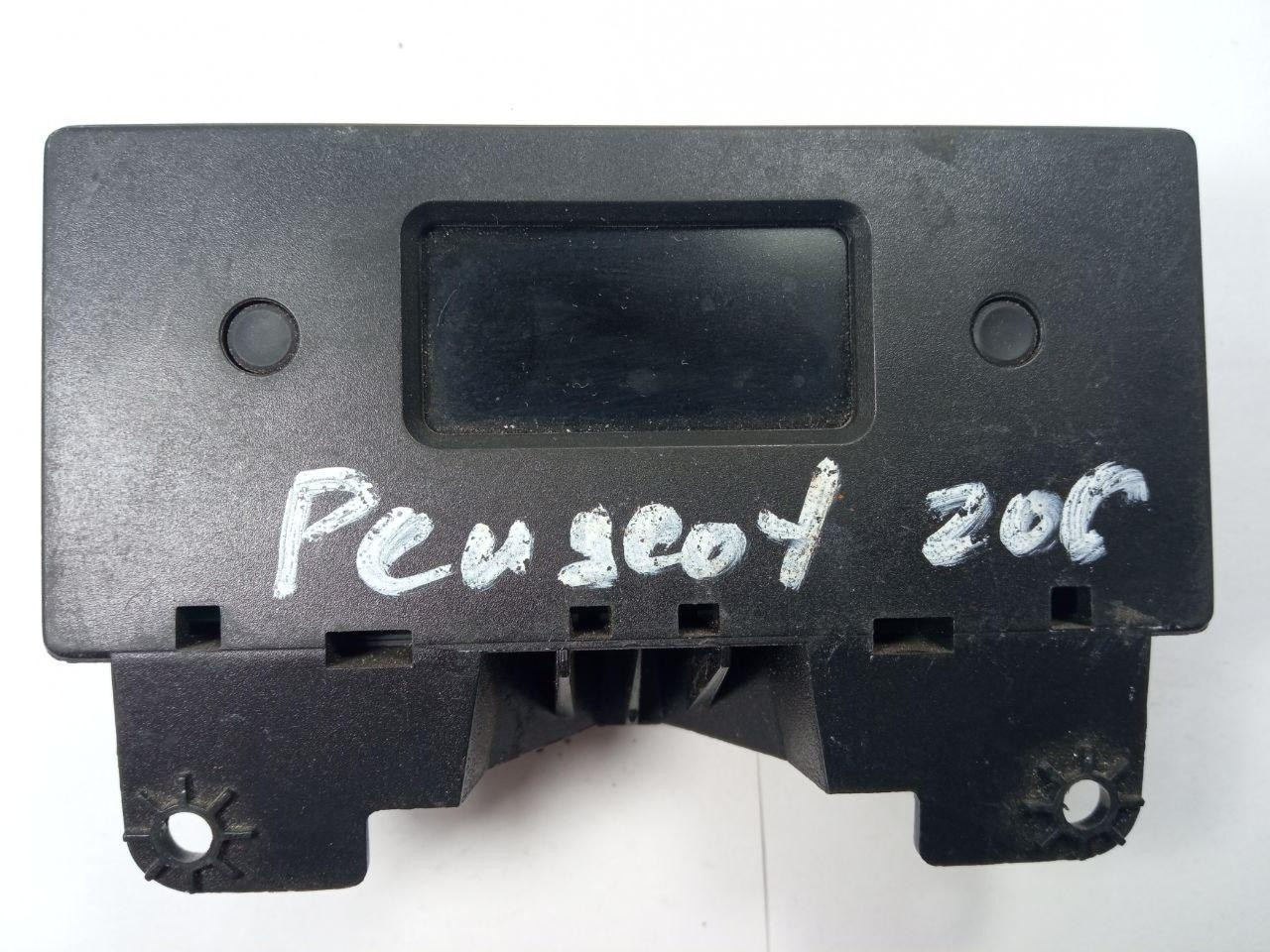 Панель кнопок Peugeot 206 96250976ZR / 241/0, фото 1