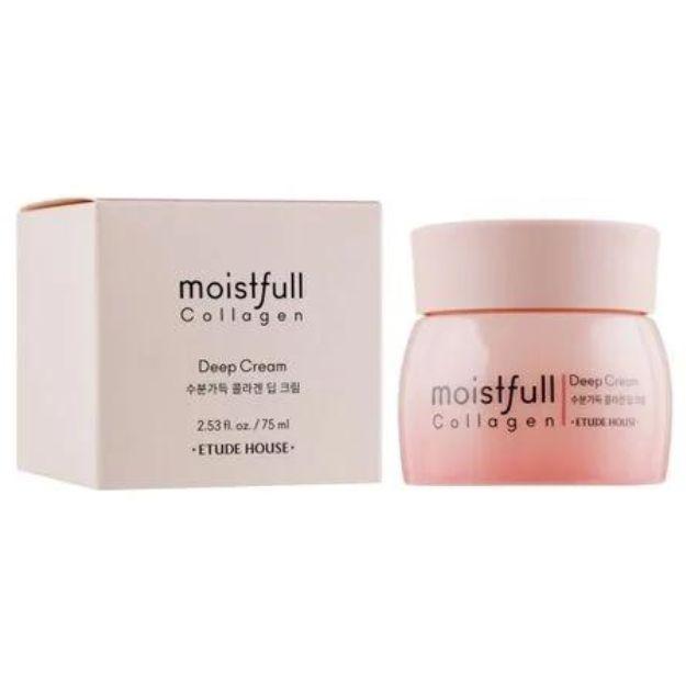Зволожуючий крем для обличчя з колагеном Etude House Moistfull Collagen Deep Cream 75ml, фото 1