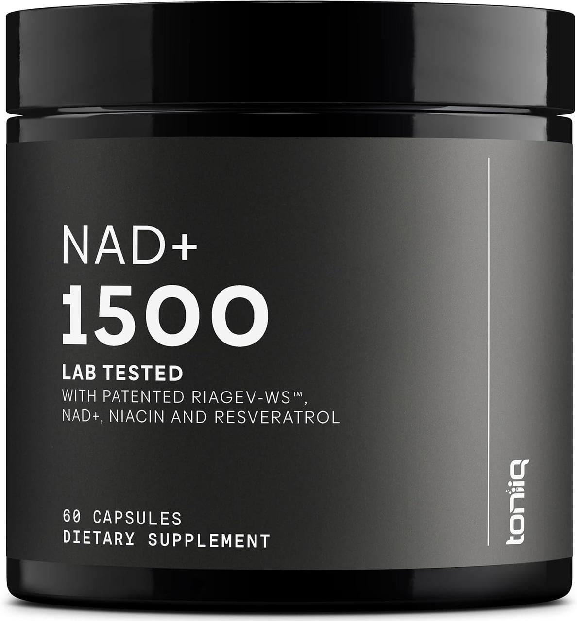 Toniiq NAD+ 1500mg 60 Capsules
