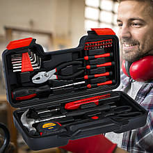 Набір інструментів у пластиковому кейсі для зберігання 39 предметів 16259 (259)