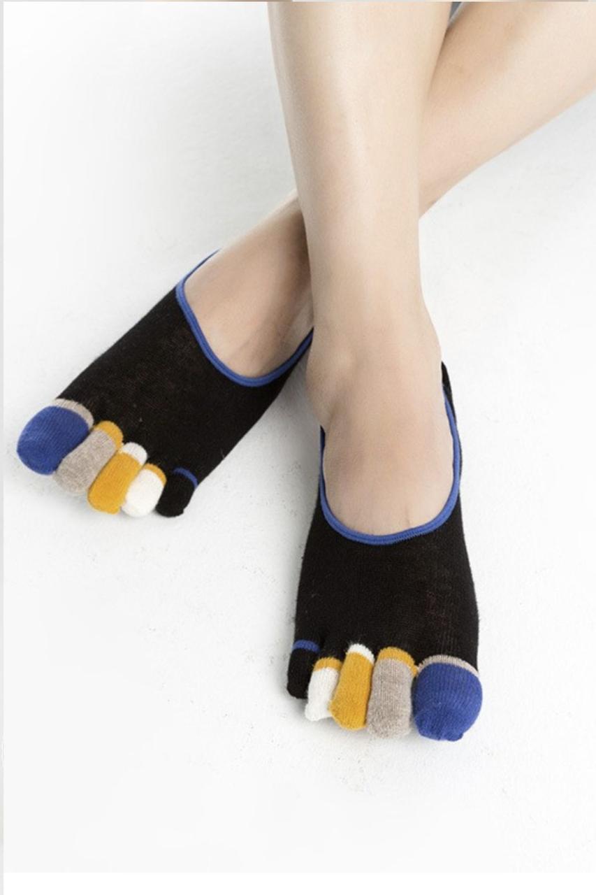 Сліди чоловічі з окремими пальцями П'ятірка Apmi 39-43 чорний, фото 1