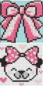 Алмазна мозаїка на самоклеючій основі Бантик 9x9 см