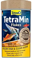Корм сухий Tetra Min Flakes для тропічних акваріумних рибок в пластівцях 100 мл
