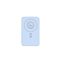 Power Bank TRY 10000mAh 22,5W з MagSafe 15W PD20W з підставкою, кабелями, зарядкою годинника блакитний