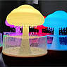 Нічник зволожувач з ефектом дощу Cloud Rain Humidifier Дифузор і зволожувач повітря в кімнату, фото 7