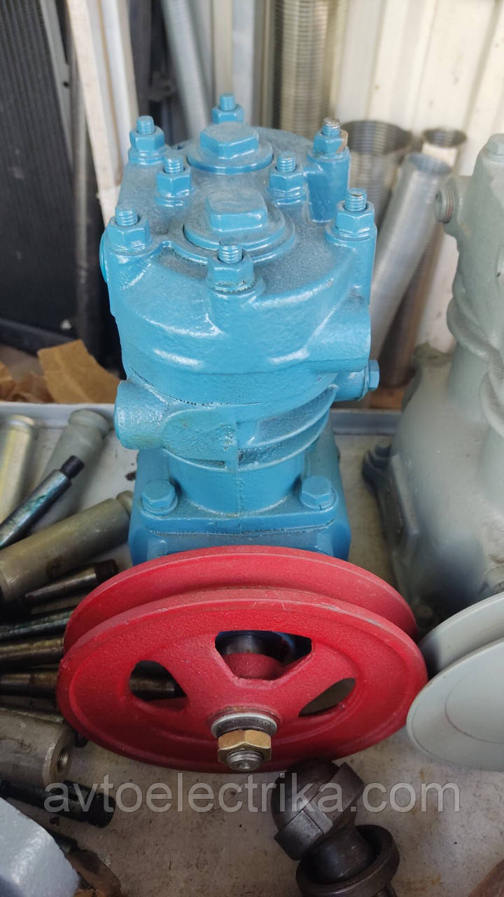 Компресор 2-циліндровий МАЗ 504В, К-701, Т-150 (шків D170) (пр-во р. Паневежис), фото 1