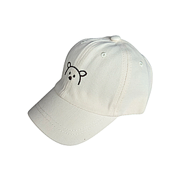 Кепка бейсболка дитяча 50-54 розмір бавовна літня дитячі головні убори білий (БД688)