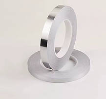 ПВХ-наклейка смуга Срібло 50 м х 0,5 см для декору, фото 4