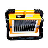 Акумуляторний прожектор-лампа Working Lamp JN-882 на сонячній батареї з USB Power Bank от Type-C 3600 мАч, фото 3