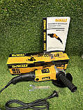 Електрична шліфмашина DeWalt DWE8110S (900 Вт, 125 коло, з регулюванням обертів) Болгарка Деволт, фото 8