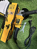 Електрична шліфмашина DeWalt DWE8110S (900 Вт, 125 коло, з регулюванням обертів) Болгарка Деволт, фото 7