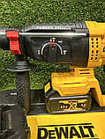 Акумуляторний перфоратор DeWalt DCH133NT (48V, 6AH), АКБ перфоратор Девольт, фото 4